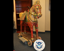 ICE makes arrests and seizes cultural artifacts stolen from Egypt