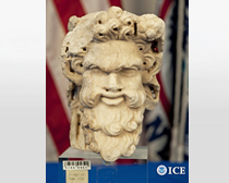 Italian Repatriation - Roman Marble Janiform Herm male