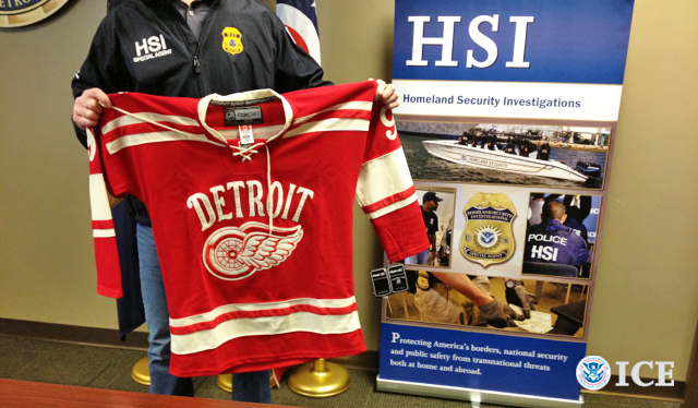 HSI operation nets $700,000 in fake NHL goods.