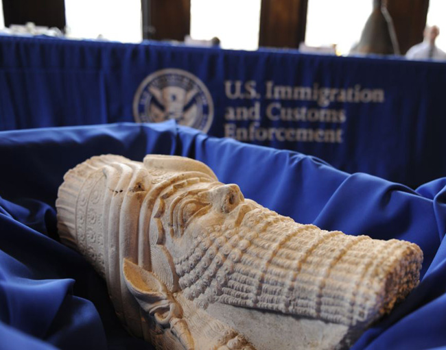 Ancient antiquities and Saddam Hussein-era objects returned to Iraq