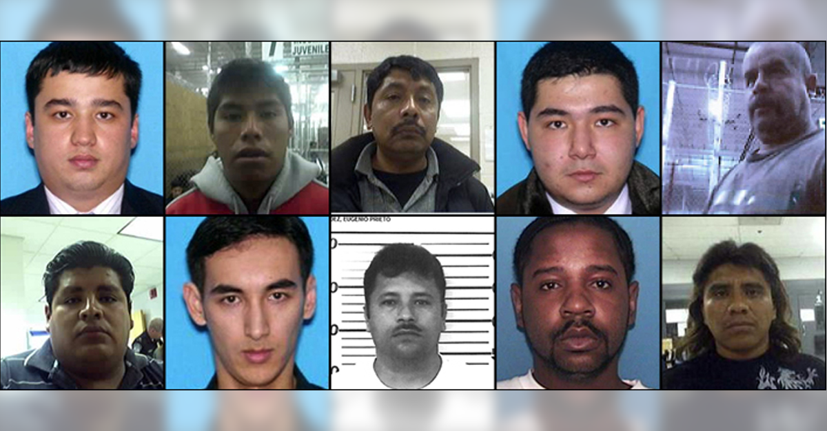 ICE seeks public tips to help locate 10 human trafficking fugitives