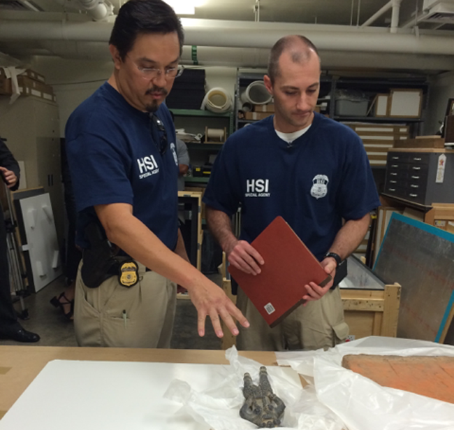ICE partners with Honolulu Museum of Art to recover antiquities from India