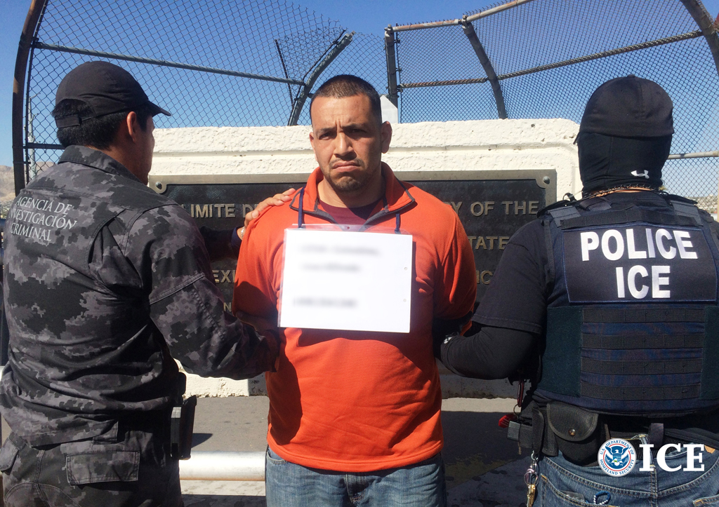 ICE El Paso removes attempted murder suspect, gang member to Mexico