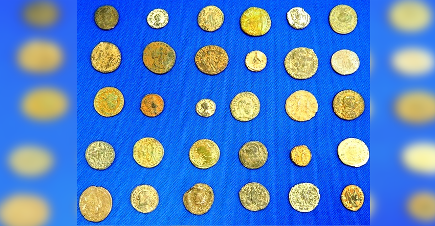 ICE, CBP seize illegally imported ancient Roman coins