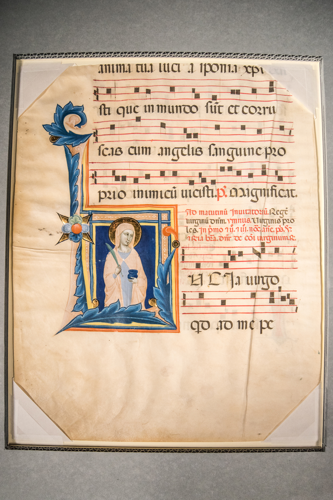14th Century Illuminated Manuscript