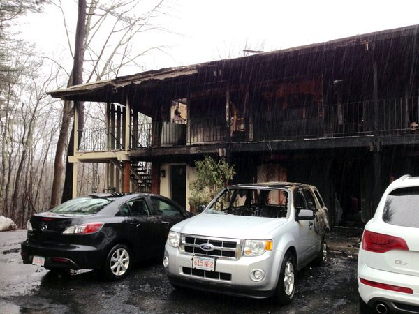 Off Duty Boston Ice Personnel Aid Rescues From Burning Motel Ice