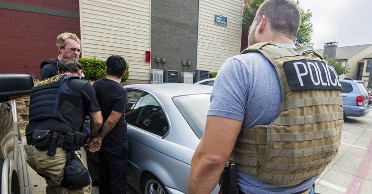 70 arrested in the Dallas and Oklahoma areas during 3-day ICE operation targeting criminal aliens, illegal re-entrants and immigration fugitives