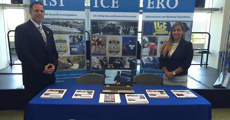 ICE Los Angeles attends major recruiting event