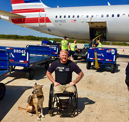 Gunner provides invaluable services to Tampa HERO, iGuardian