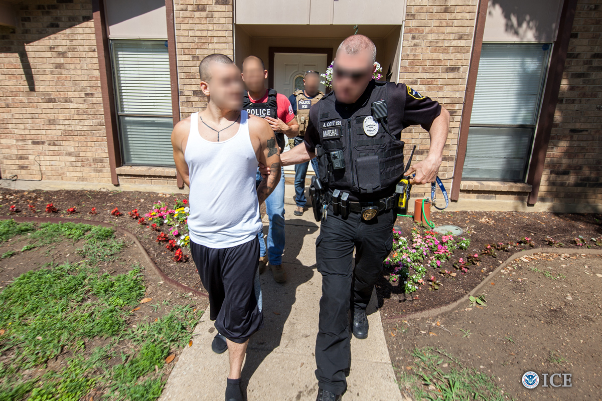 HSI concluded this weekend with 1,378 arrests across the United States