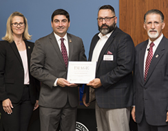 Three new companies and 16 companies that joined last year were recognized by the U.S. Immigration and Customs Enforcement's (ICE) employment compliance program called IMAGE at a recent ceremony.   IMAGE stands for ICE Mutual Agreement between Government and Employers. As part of this agreement, CHEP Services, LLC, HBF Tampa Partners JV, LLC and Hojeij Branded Foods, LLC, have pledged to maintain a secure and stable workforce and curtail the employment of unauthorized workers through outreach and education.