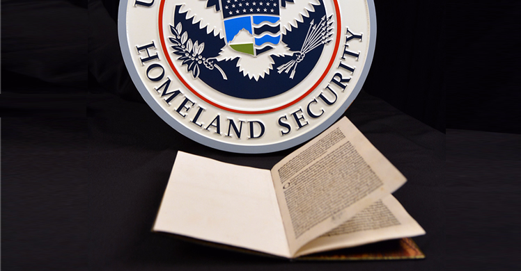 DHS Seal and Letter