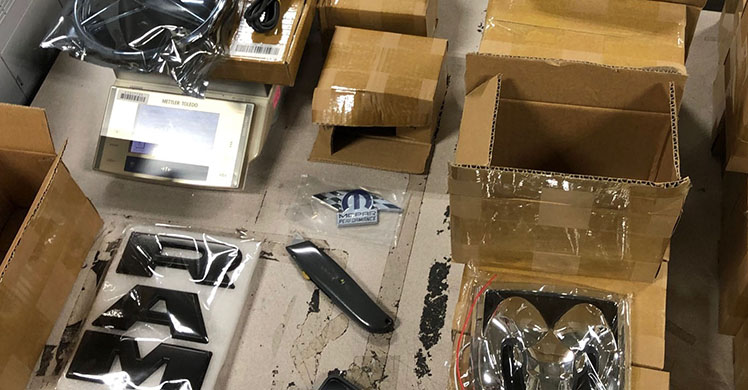 ICE HSI San Francisco intercepted counterfeit products attempting to penetrate the Bay Area consumer market