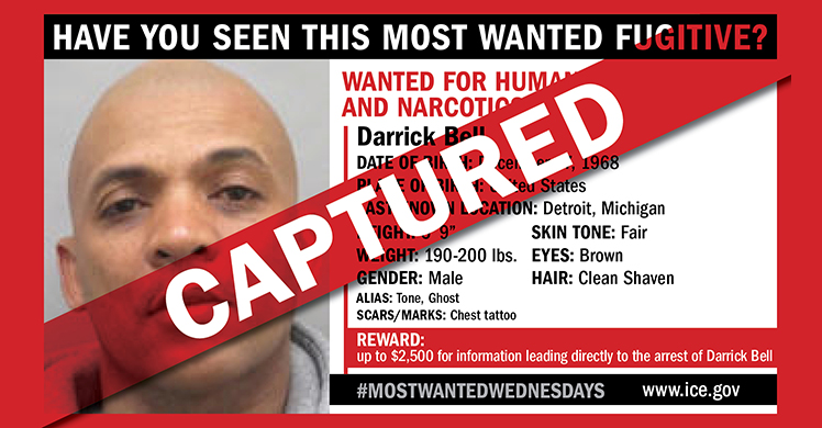 Nearly 3-year manhunt ends in arrest of HSI most wanted fugitive