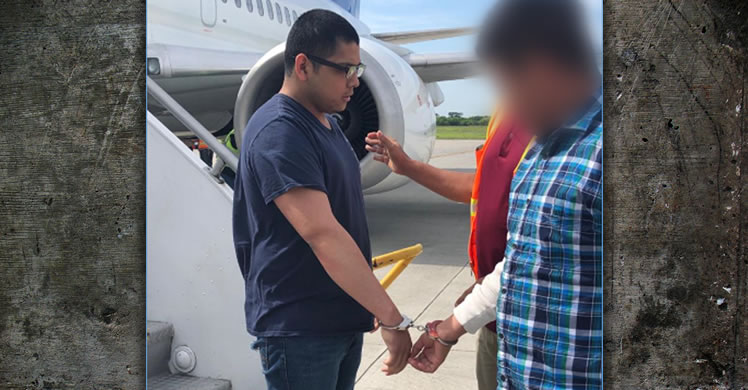 Pedro Juan Cruz-Cortez, 23, was flown to El Salvador July 31 on a charter flight coordinated by ICE Air Operations (IAO).  