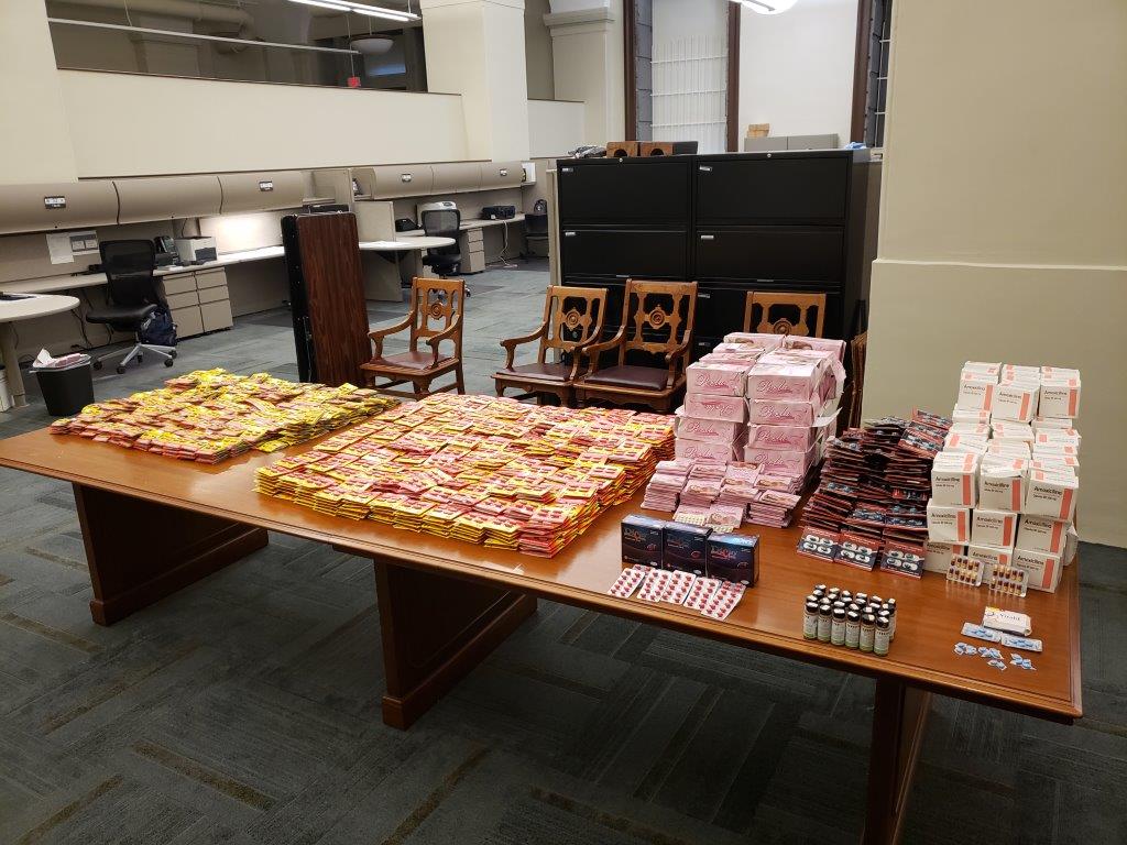 ICE HSI investigation seizes $16.7 million in counterfeit drugs, products