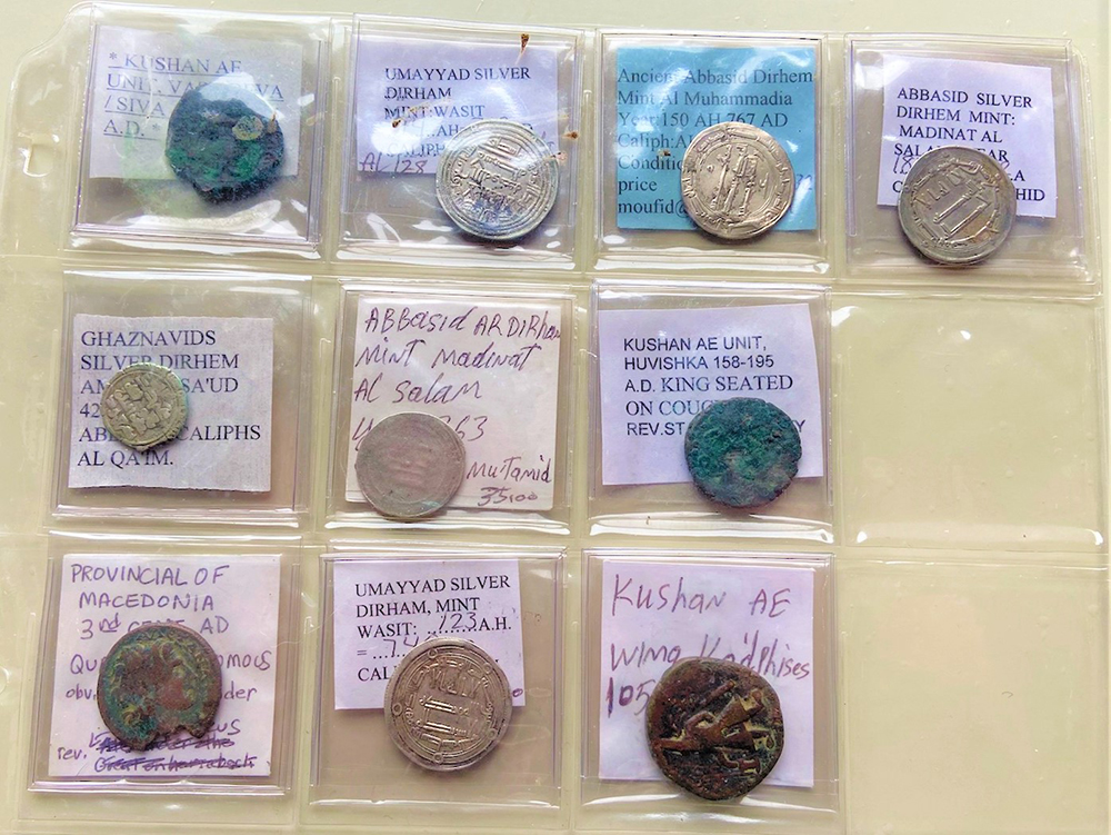 An HSI probe and CBP seizure resulted in the transfer of 51 Greek Hellenistic and early Islamic coins to the Univ of Washington Libraries in a ceremony hosted on the UW campus, Feb. 18, 2021