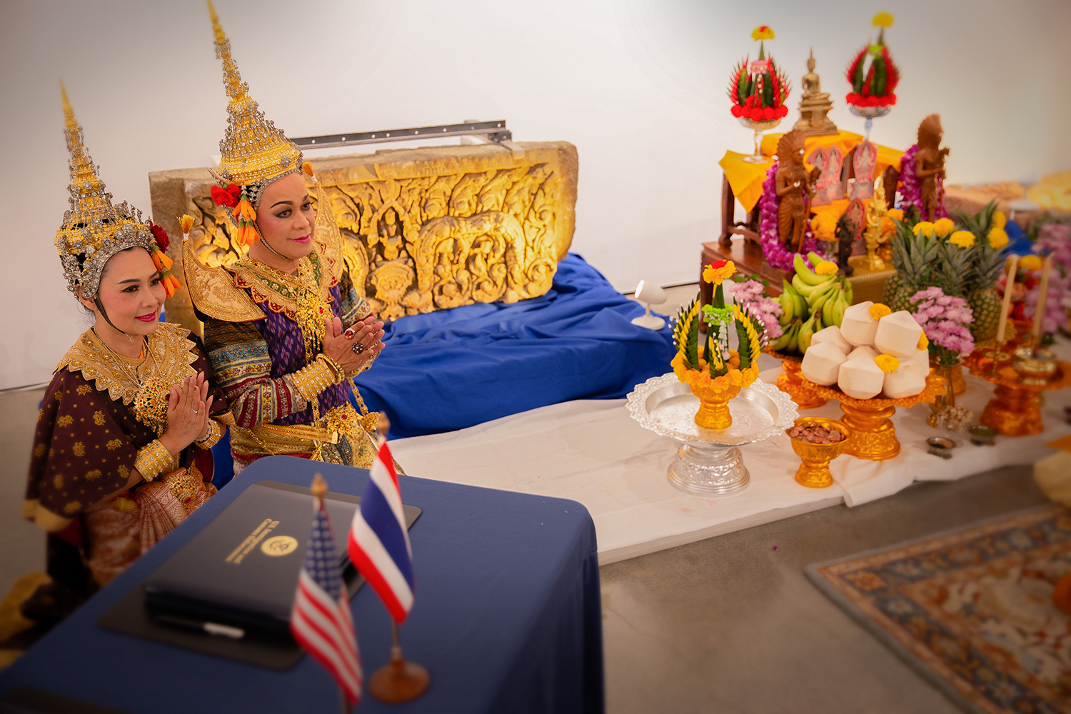HSI returns stolen sacred artifacts to Thailand in commemoration ceremony