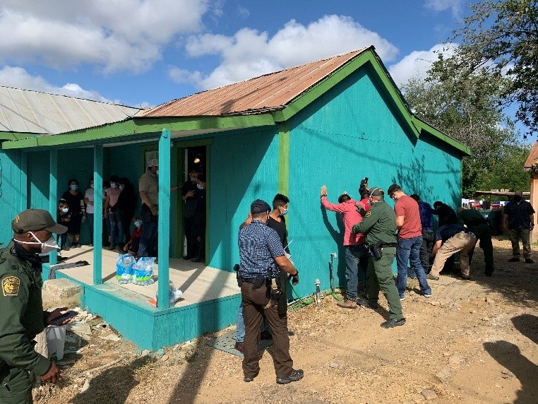 South Texas stash house discovered by ICE At-Large Team