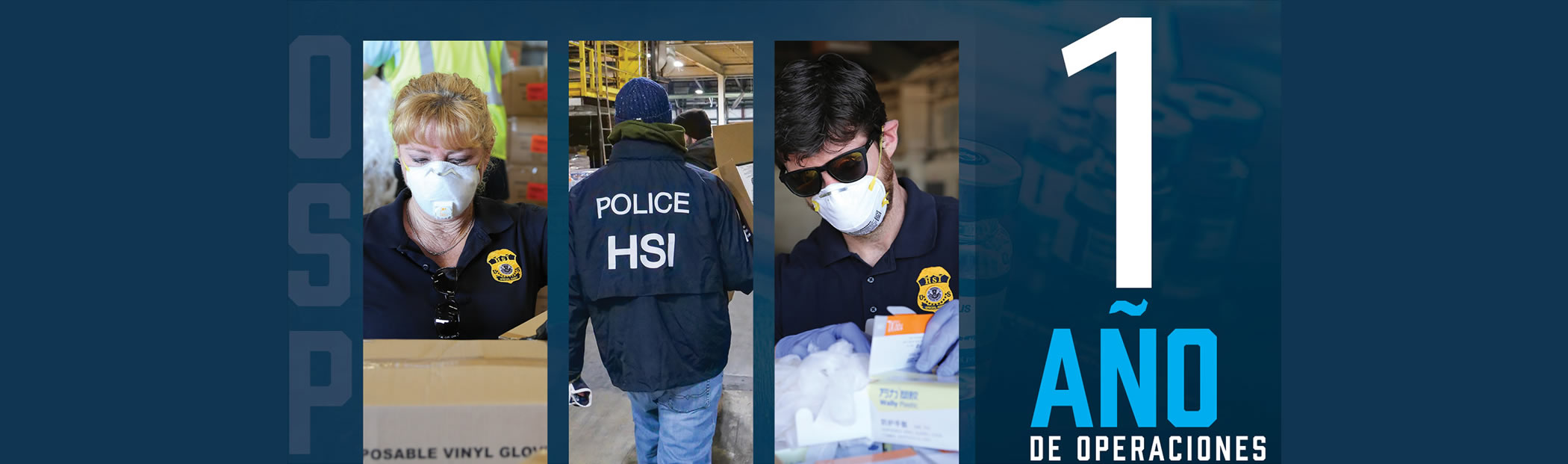 ICE HSI marca el aniversario de Operación Promesa Robada con $48M en ganancias fraudulentas, 21.2M respiradores falsificados incautados