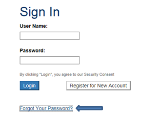 Forgot Your Password?