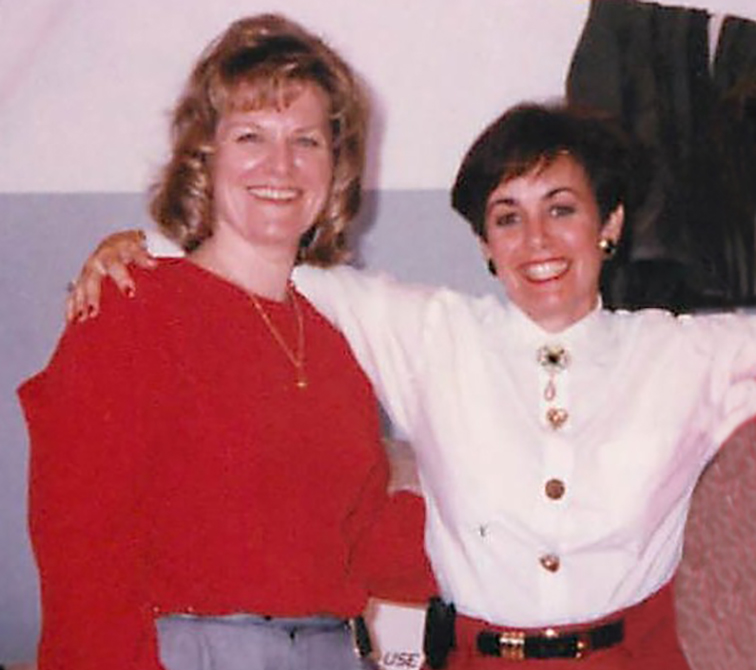 Cannon, right. Catherine W. Sanz, left.