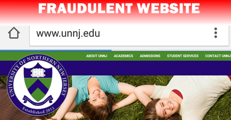 SITIO WEB FRAUDULENTO