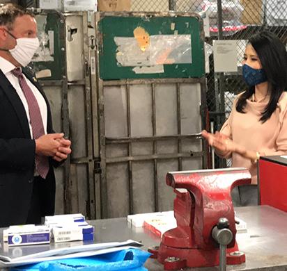 Ice Hsi Efforts To Combat Covid Fraud Featured On Nbc Today Show Abc Good Morning America Ice
