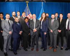 Today, 12 military veterans graduated from the HSI HERO Child Rescue Corps program during a ceremony at ICE Headquarters.