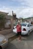 Special agents and technical enforcement officers from the ICE HSI Dallas RRT conduct welfare checks on residents in Barrio Playa, Añasco.